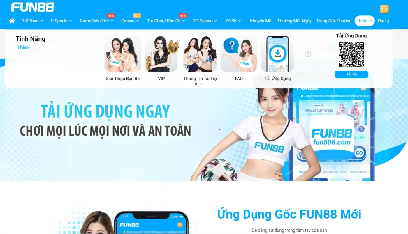 Hướng dẫn tải app Fun 88 trên điện thoại