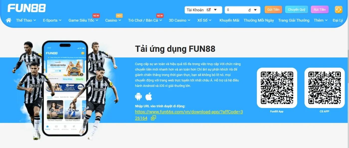 Hướng Dẫn Tải Ứng Dụng Fun88 Trên Android